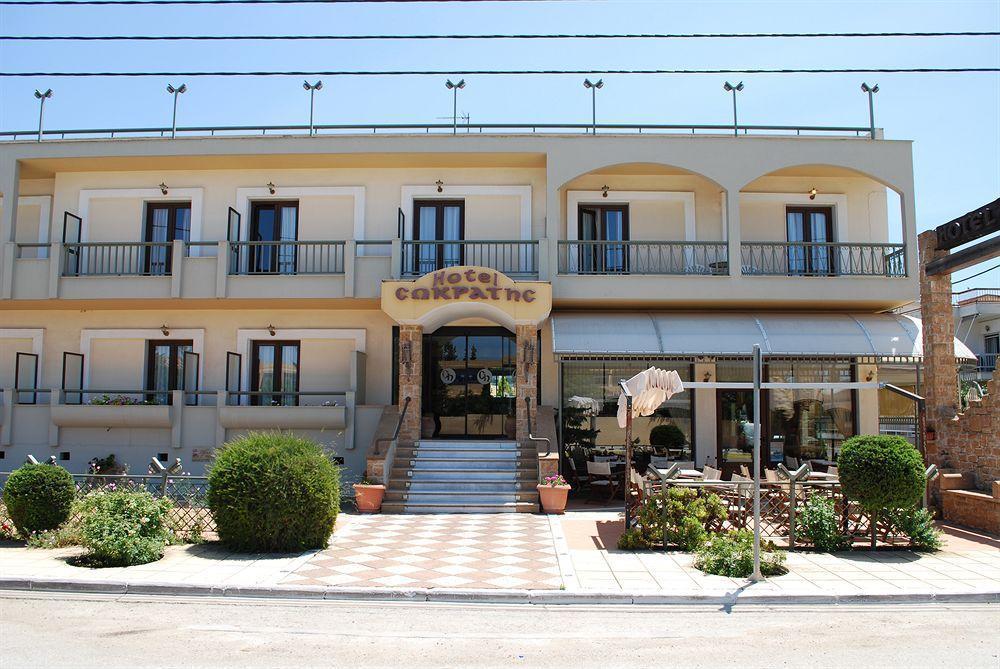 Sokratis Hotel Nea Moudania Luaran gambar