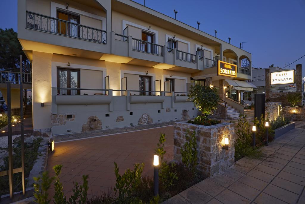 Sokratis Hotel Nea Moudania Luaran gambar