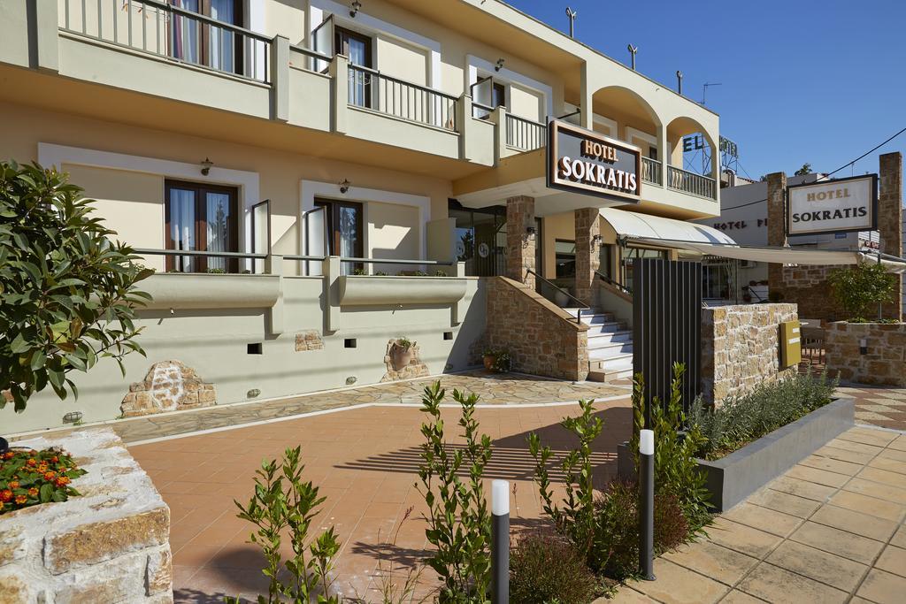 Sokratis Hotel Nea Moudania Luaran gambar