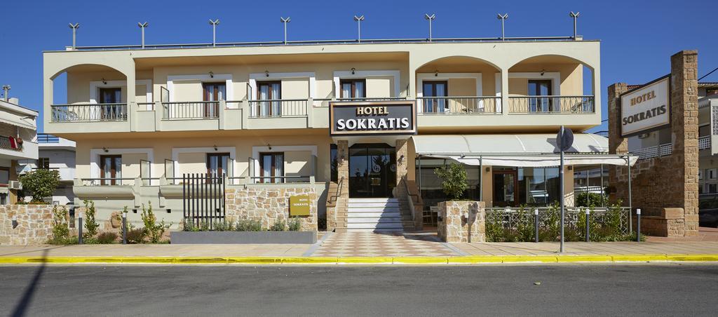 Sokratis Hotel Nea Moudania Luaran gambar