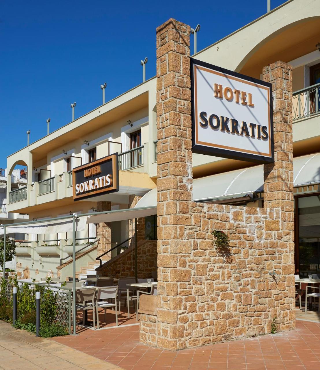 Sokratis Hotel Nea Moudania Luaran gambar
